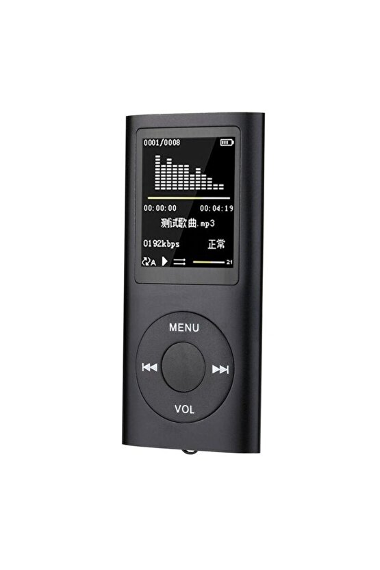 Ekranlı Mp3 Çalar Fm Radyolu Mp4 Player