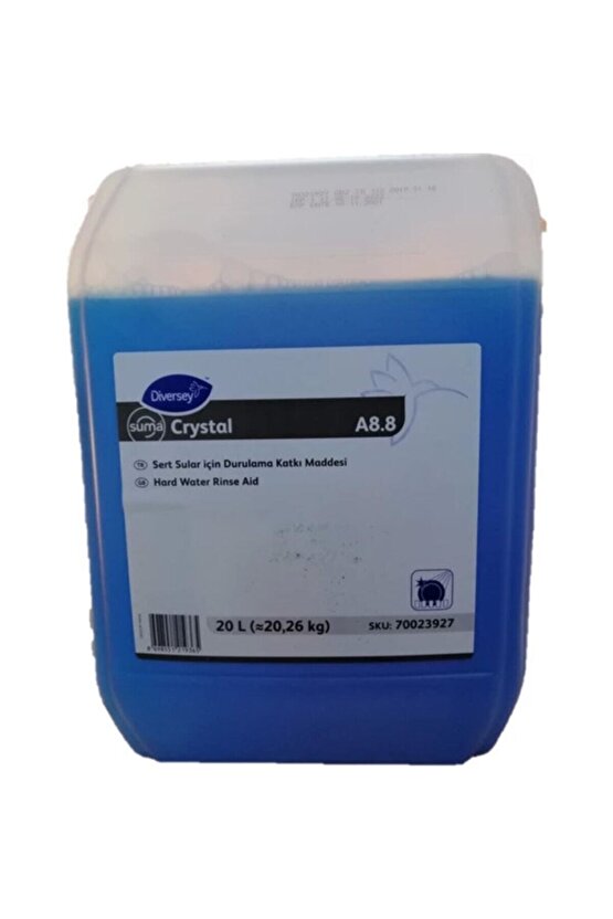 Suma Crystal A8.8  Orta Ve Sert Sular Için Bulaşık Makinesi Parlatıcısı