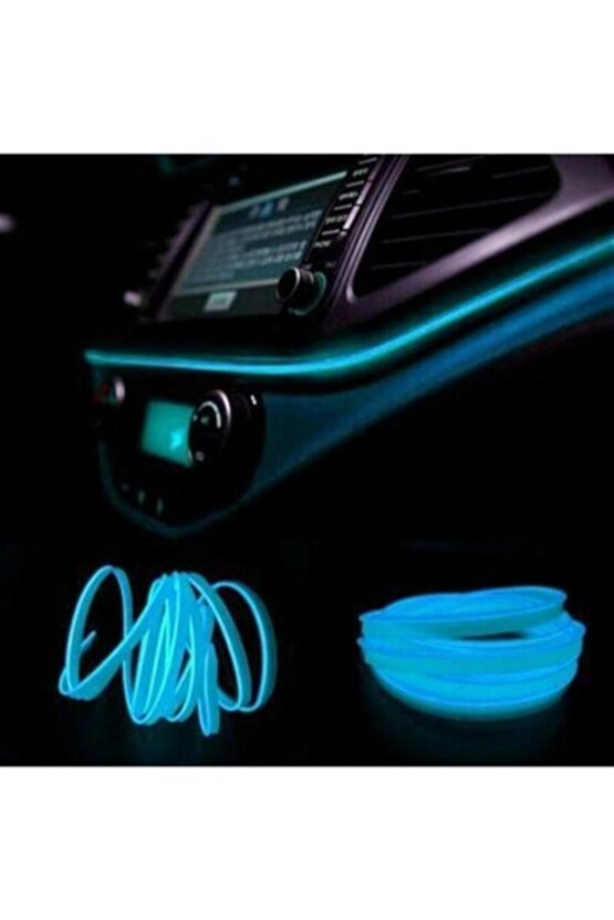 Renault Kango 2 4 Kapı Araç Içi Buz Mavisi Torpido Ledi - Ip Neon