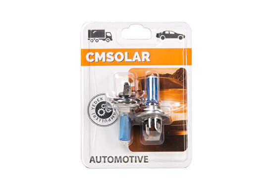 CMSOLAR 12V 12V H7 MAVİ AMPUL TAKIM 2Lİ 55W