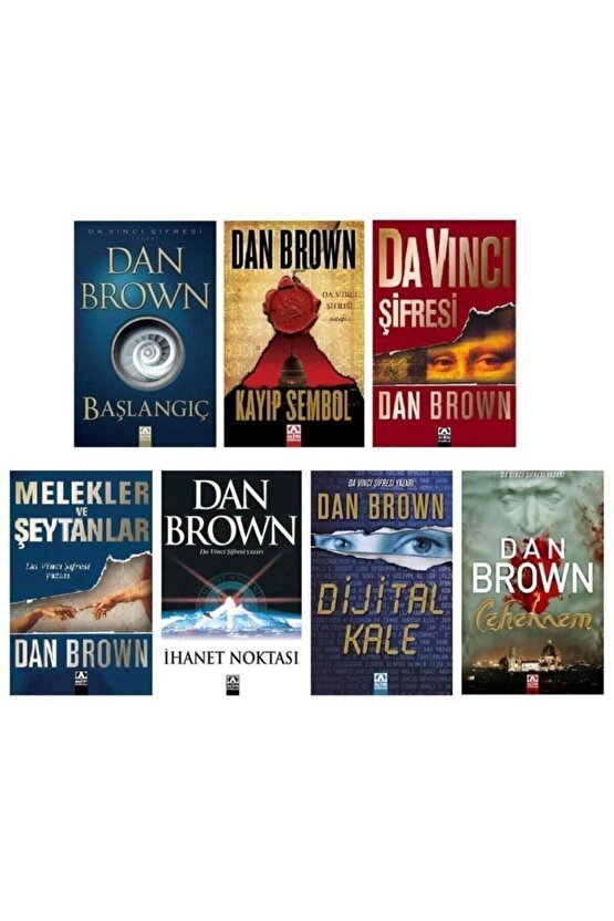 Dan Brown Seti 7 Kitap