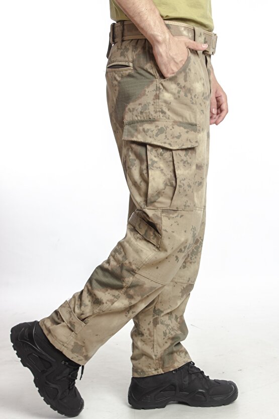 Jandarma Komando Fermuarli Kargo Cepli Orijinal Kamuflaj Renkli Garantili Kaliteli Nano Pantolonlar