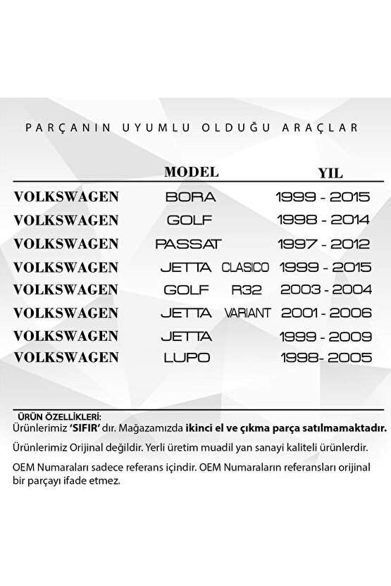 Volkswagen, Seat, Skoda Audi Için Kapı Döşeme Klipsi-10 Adet