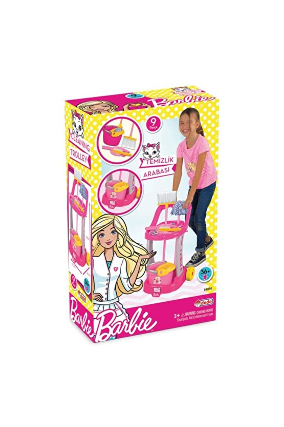 Barbie Büyük Boy Temizlik Arabası - 01970