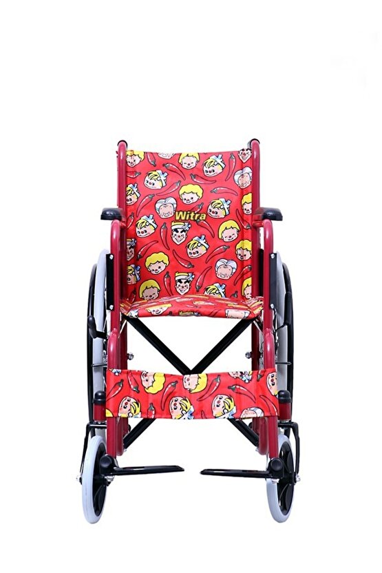 WİTRA Katlanabilir Manuel Ekonomik Pediatrik Çocuk Tekerlekli Sandalye