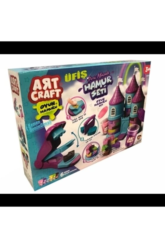 Art Craft Peri Masalı Oyun Hamuru Şato Ev Seti 336 Gr