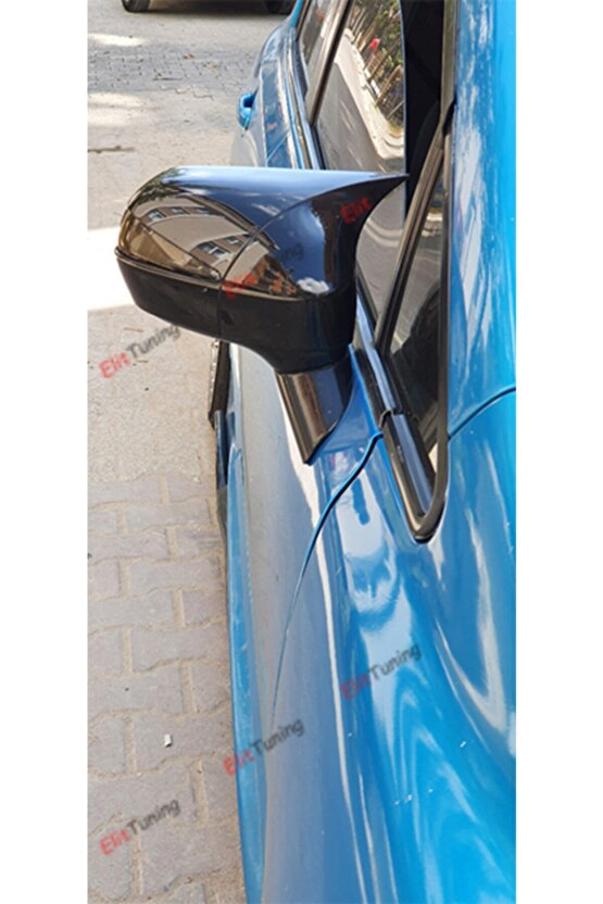 Honda Civic Fd6 Yarasa Ayna Kapağı, Parlak Siyah, Abs Plastik