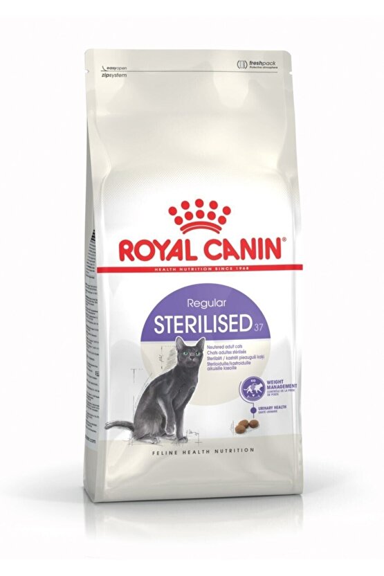 Kısırlaştırılmış Kuru Kedi Maması Kısır Mama 4 Kg Sterilised 37