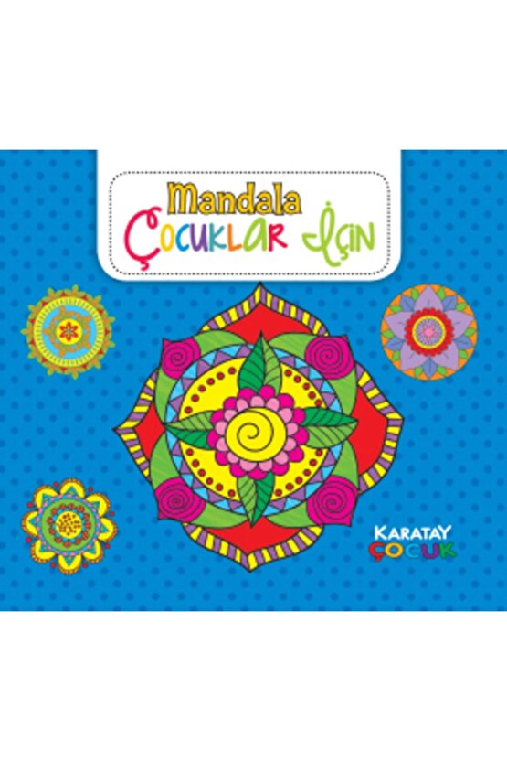 Çocuklar Için Boyama (MANDALA) Seti 3 Kitap (MAVİ-PEMBE-ŞİFRELİ)