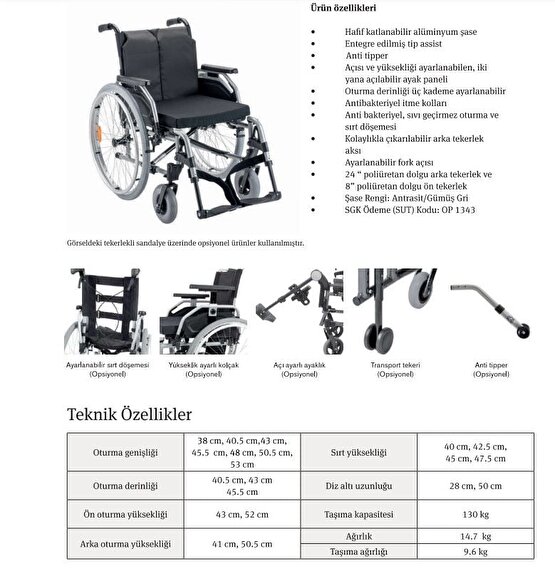 Ottobock Start Intro M2S 45 Cmlik