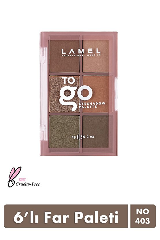 Lamel To Go Eyeshadow Göz Farı Paleti No 403