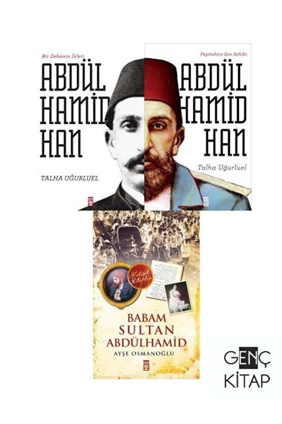 Abdülhamid Han 3 Kitap Set Talha Uğurluel  Ayşe Osmanoğlu 