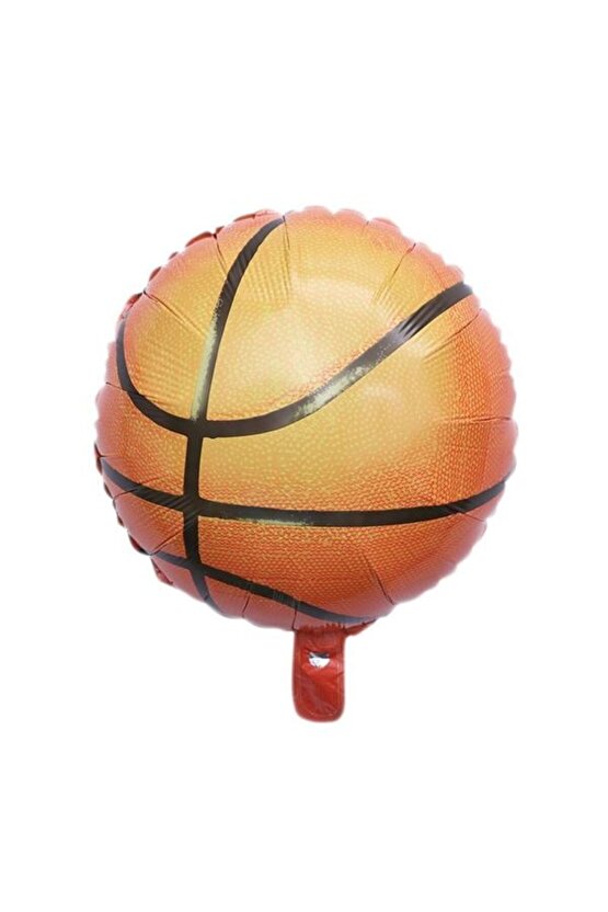 Basketbol Konsept 9 Yaş Siyah Balon Set Basketbol Tema Doğum Günü Balon Seti