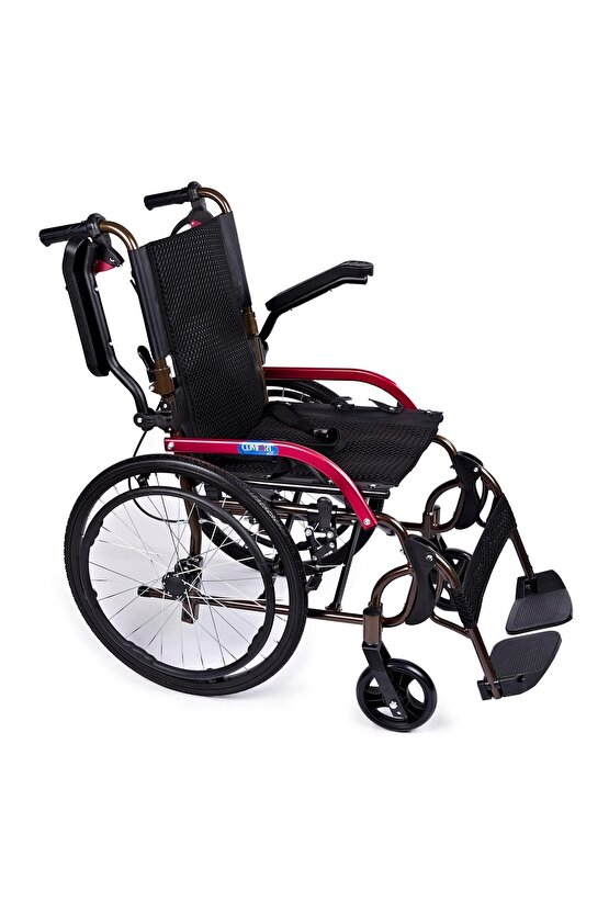 Gk863laj-20 Medikalbirlik Alüminyum Transfer Özellikli Tekerlekli Sandalye