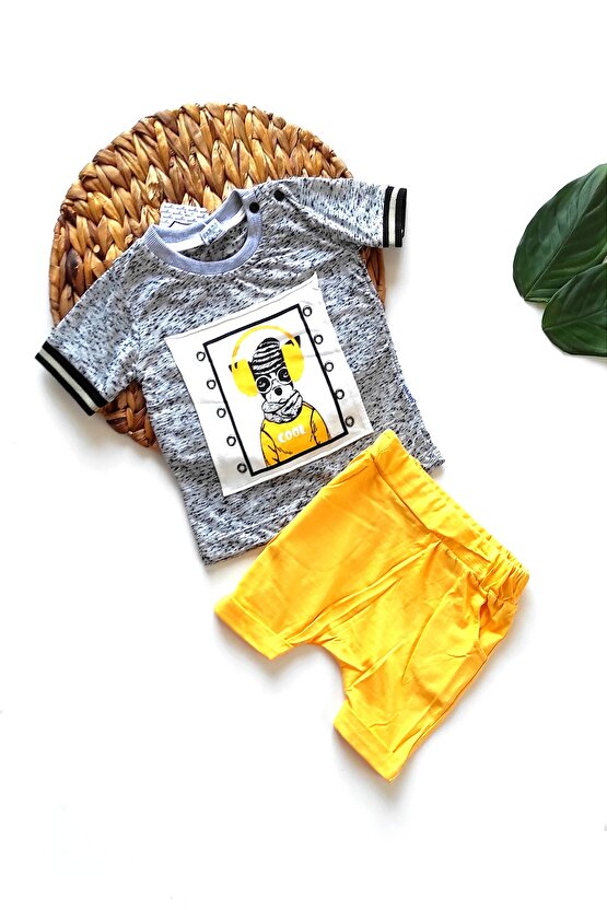 Erkek Çocuk Bebek Takım Alt Üst Takım Yenidoğan Bebek Giyim Çocuk Giyim Yazlık Takım