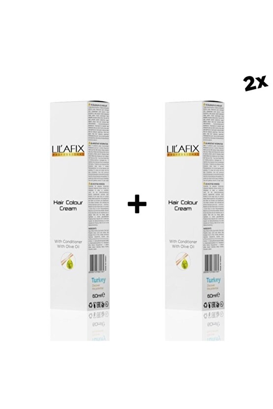 7.65 Lal Kızılı 2li Krem Tüp Boya - 60 ml