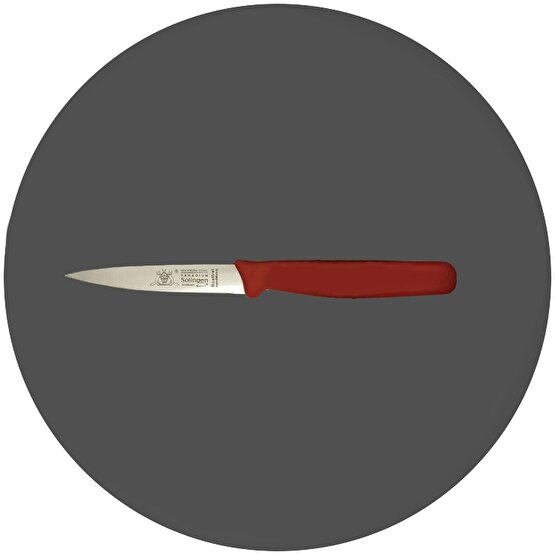 Solingen Max Melchior Sivri Uç Düz Ağız Genel Kullanım Bıçağı Kırmızı MM6005