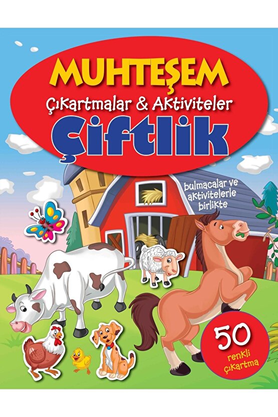 Muhteşem Çıkartmalar Serisi 7 Kitap Seti