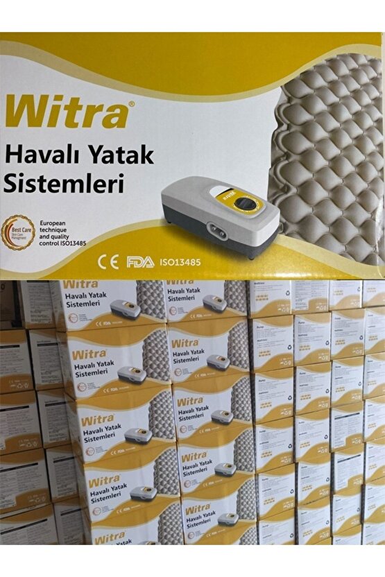 Yatan Hastalar Için Havalı Yatak Baklava Hasta Havalı Yatak Motorlu