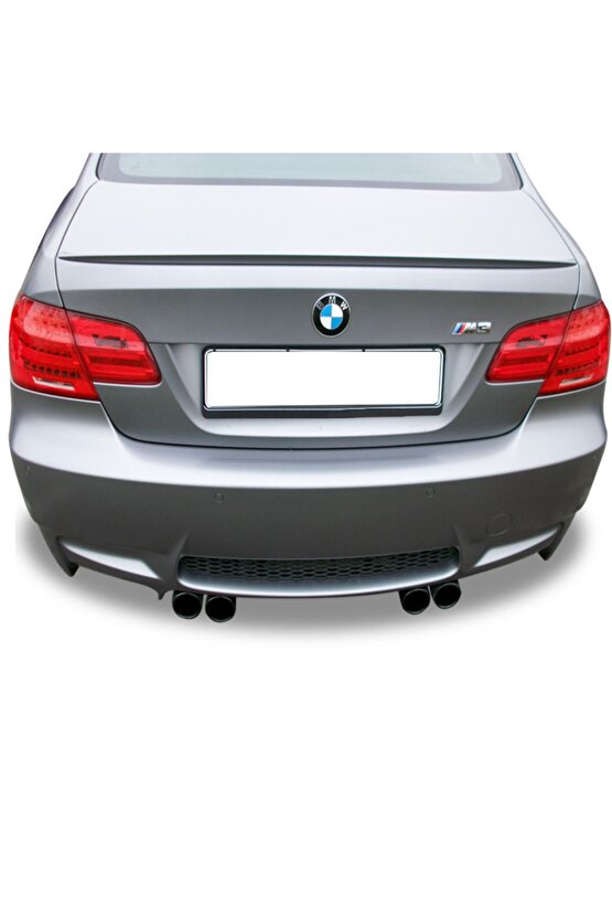 Bmw E92 M3 Bagaj Üstü Spoiler Siyah Boyalı Plastik 2005  2012