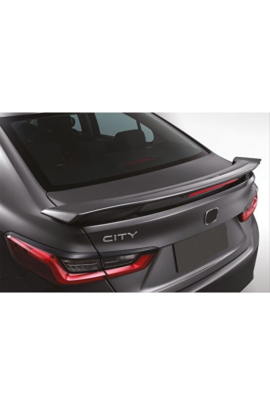 Honda City Uyumlu Bagaj Üstü Spoiler Piano Black 2020