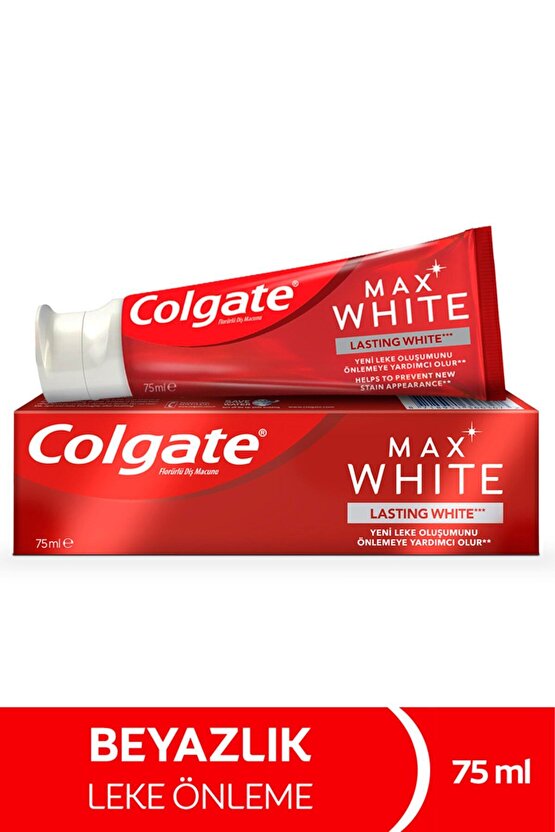 Max White Kalıcı Beyazlık Beyazlatıcı Diş Macunu 75 ml