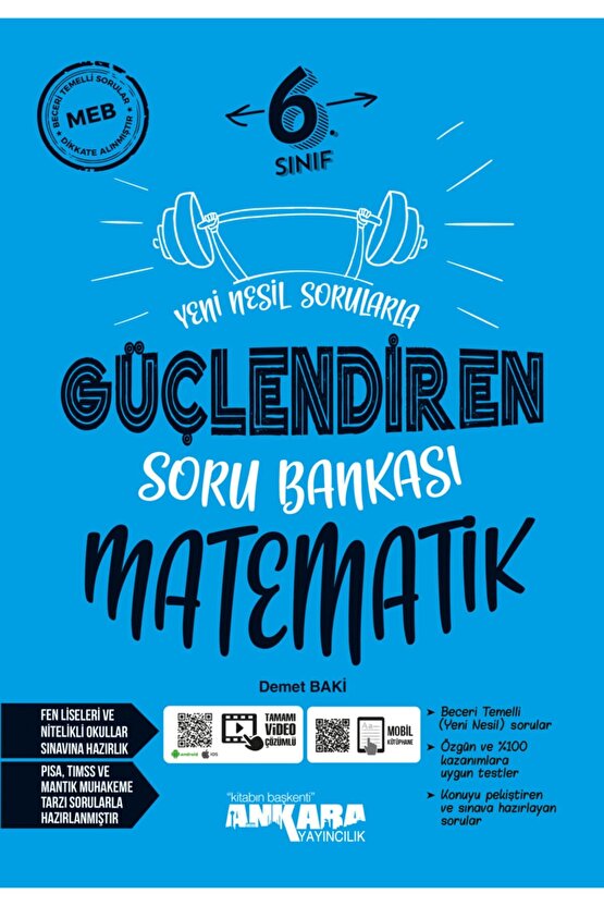 6.sınıf Güçlendiren Türkçe-matematik Ve Fen Bilimleri Soru Bankası Seti 3 Kitap