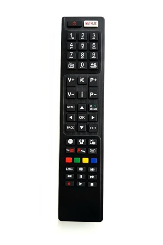 Vestel Tv Kumandası Netflıx Tuşlu Smart Düz Lcd Vestel Tv Kumanda Fully Rm-313m