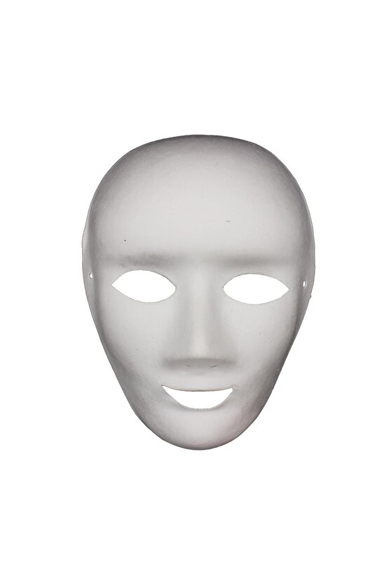 Msk05 Boyanabilir Karton Maske Yüz