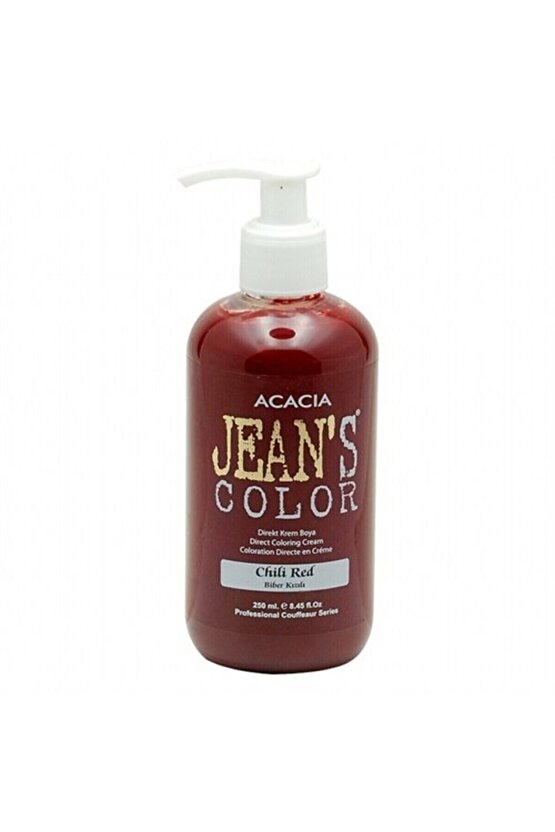 Jeans Color Saç Boyası Biber Kızılı 250 ml