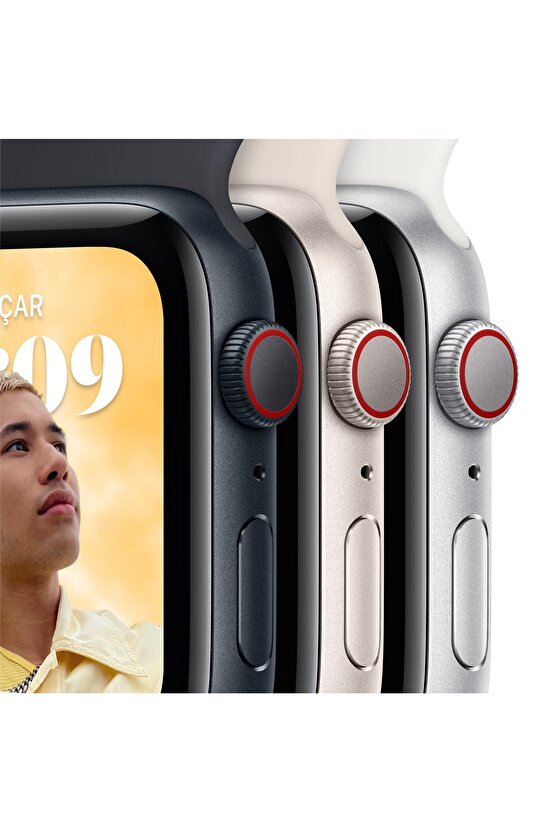 Watch SE 40mm GPS Yıldız Işığı Alüminyum Kasa ve Yıldız Işığı Sport Band (Apple Türkiye Garantili)