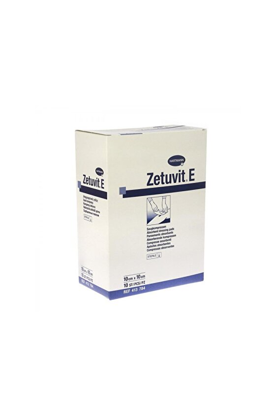 Zetuvit E 10x10 25 Adet Steril Yara Örtüsü