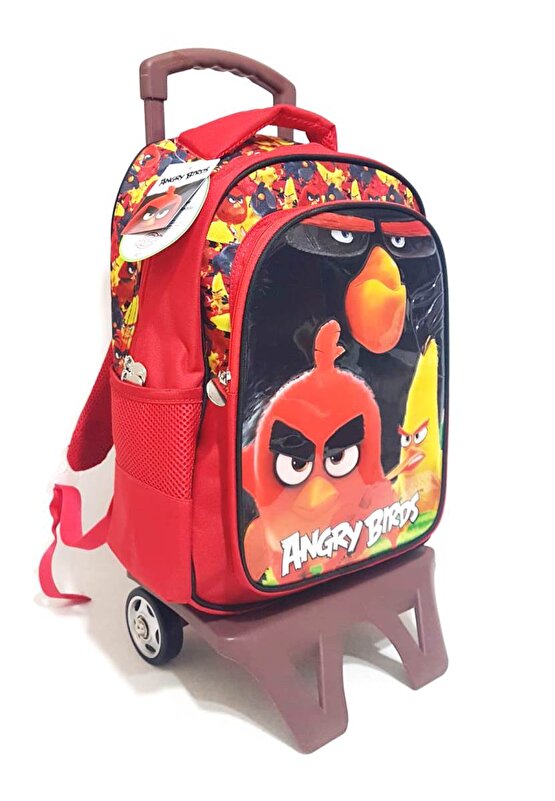 Angry Bird Çekçekli Okul Çantası 87897