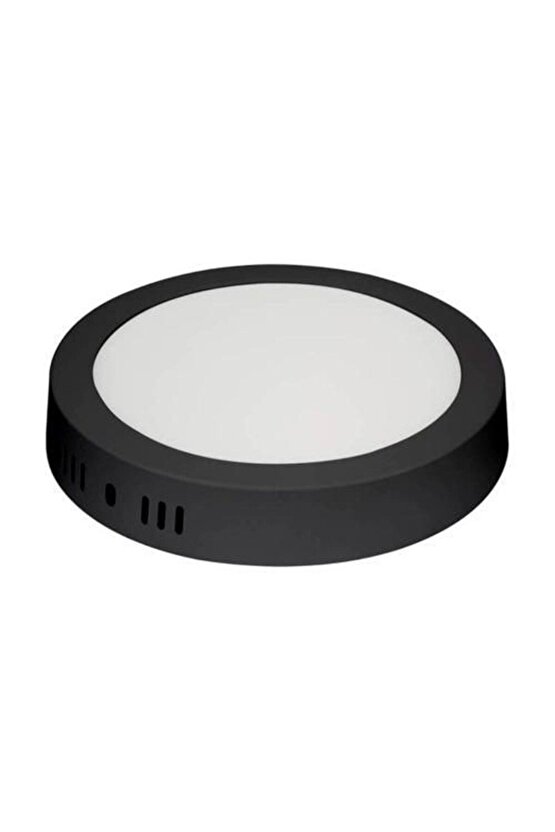 Yuvarlak Metal Kasa, 18 Watt,3200K, Ultra Kaliteli Sıva Üstü Led Tavan Armatürü