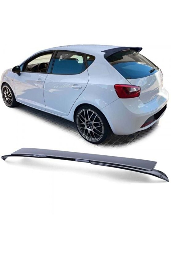 Seat ibiza bagaj üstü spoiler pianoblack boyalı 2008  2017