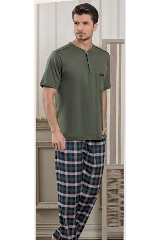 Patlı Pijama Takımı -2714 -lacivert