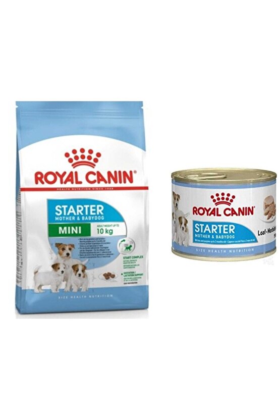 Neo Pet Market Mini Starter Anne Ve Yavru Köpek Maması 4kg + Mini Starter Konserve 195gr