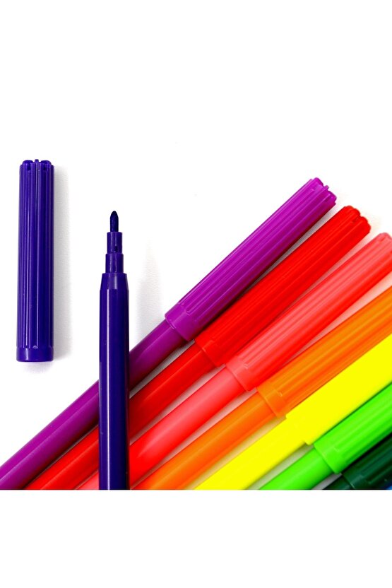 Keçeli Kalem 12 Renk