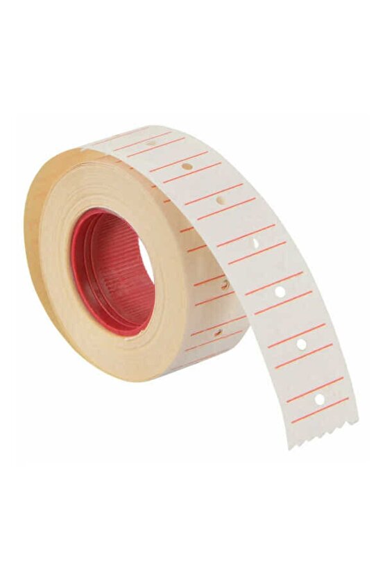 Motex Çizgili Etiketi 800lü 12 X 21 Mm ( 1 Adet )