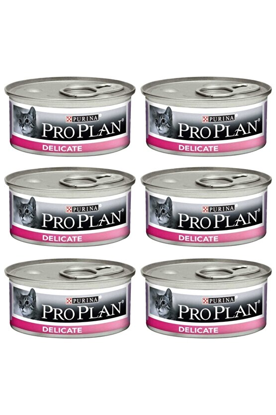 Neo Pet Market Pro Plan Delicate Hindili Yetişkin Kedi Konservesi 85gr X 6 Adet