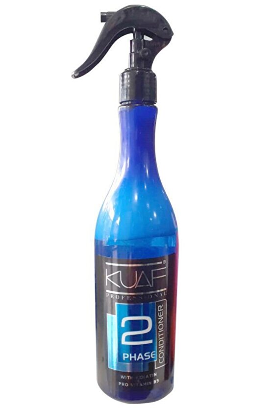 Conditioner Çift Fazlı Fön Suyu 400 Ml. 2li-keratin Ve Pro Vitamin B5-mavi
