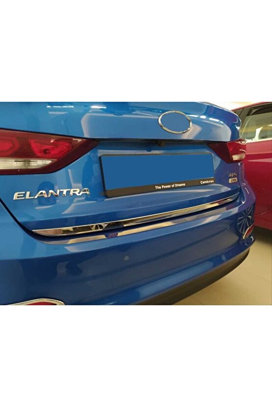 Hyundaı Elantra 2016-2018 Bagaj Kapagı Çıtası Krom