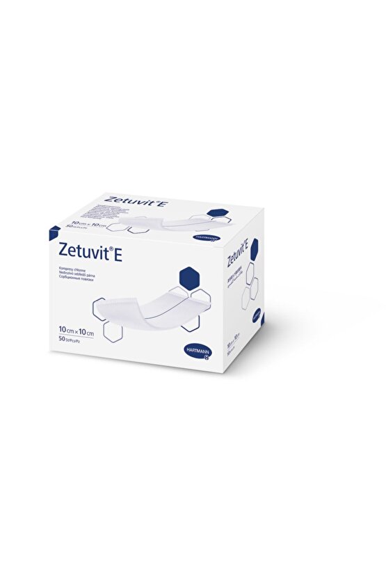 Zetuvit E Sterile 10x10 Süper Emici Yara Örtüsü 1 Kutu 25 Adet