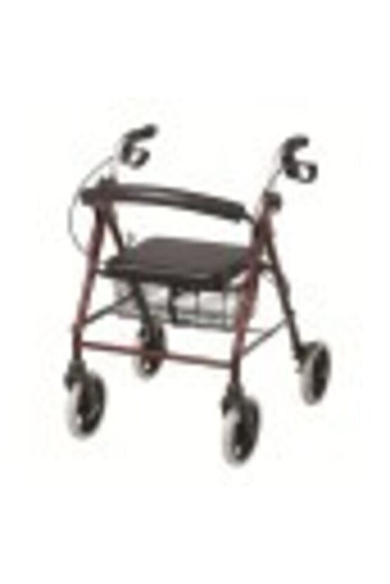 Ekonomik Kullanışlı Hasta Yürüteci Sepetli Tekerlekli Sandalye