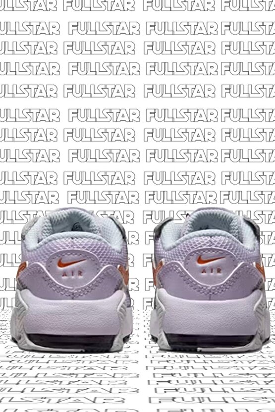 Air Max Excee (TD) Leather Sneaker Hakiki Deri Lastik İpli Spor Ayakkabı Mor