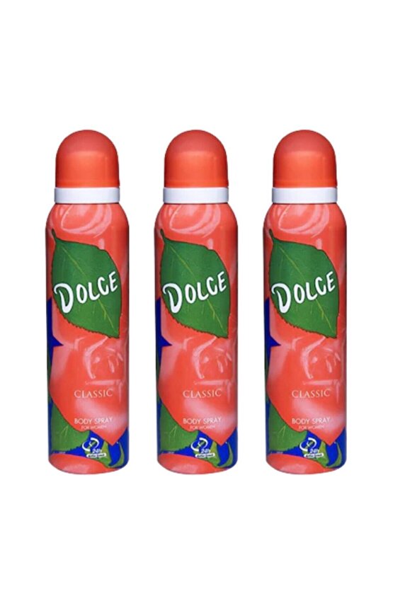 Classıc Deodorant 150 ml  3 Adet