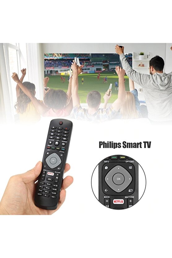 Philips Ykf463-001 Smart Led Tv Kumandası