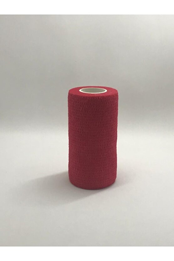 Dymec Kendinden Yapışkanlı Bandaj Kırmızı Ebat: 10cm X 4.5m 4lü