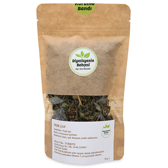Yeşil Çay - 50 g (İri Yapraklı)