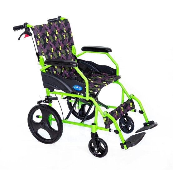 Comfort Plus KY863-12 Green Alüminyum Tekerlekli Sandalye